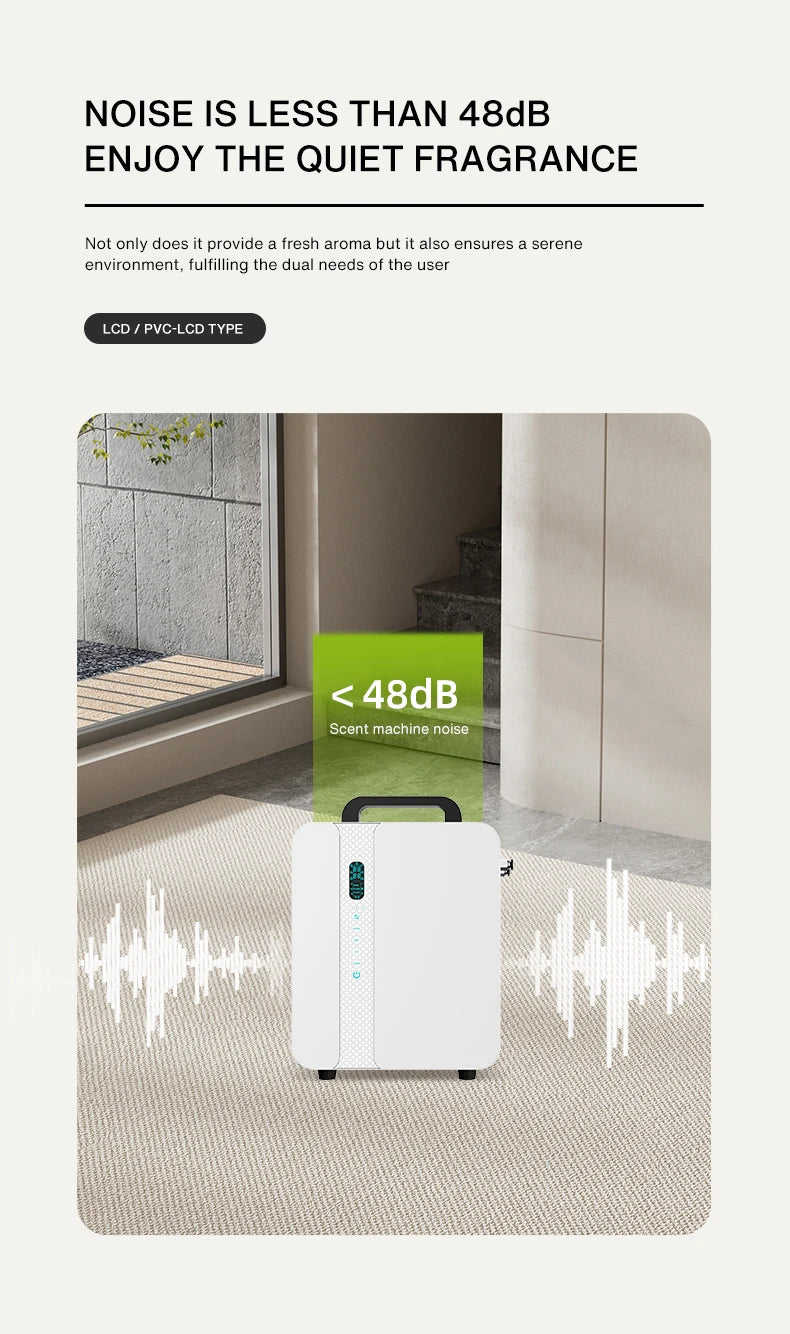 HVAC Scent Machine Double Bottle - 3300+m2 (DS-DI01)