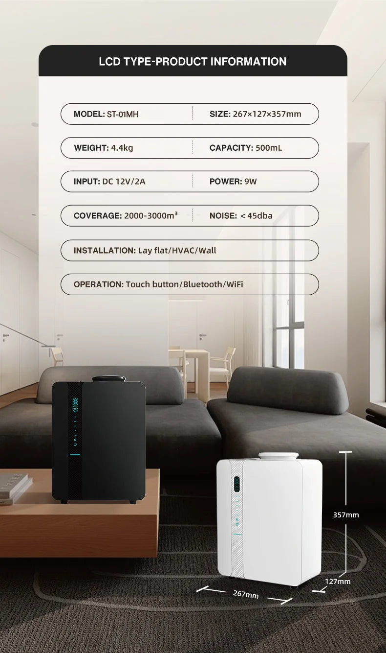 Aroma Diffuser Machine  - 650-1000m2 (DS-SI01)