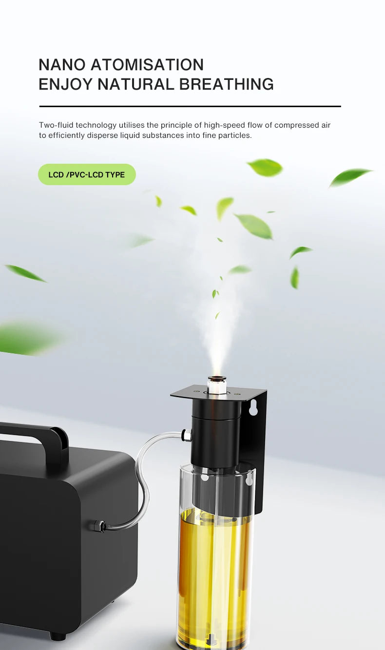 HVAC Scent Machine Single Bottle - 2600-3300 (DS-EI01)
