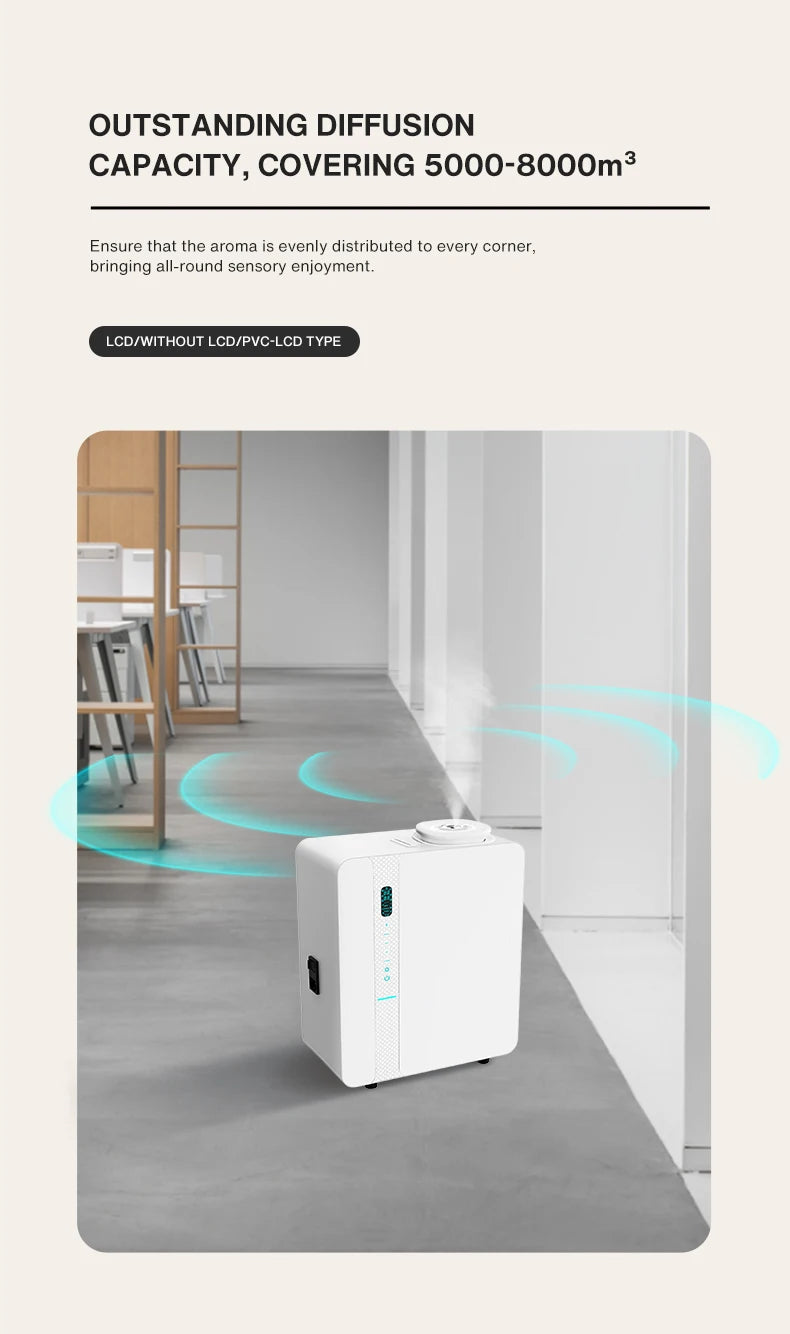 Aroma Diffuser Machine with HVAC System  - 1500-2600m2 (DS-LI01)